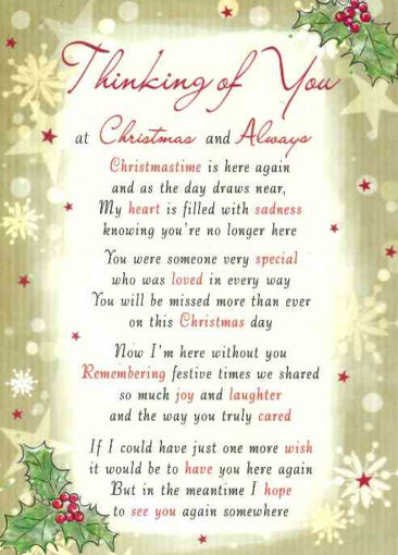 Picture of LOVING MEMORY -THINKING OF YOU